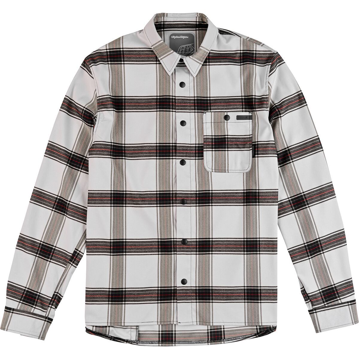 Image of Troy Lee Designs Grind Flannel - Men's YD Plaid Mist, S