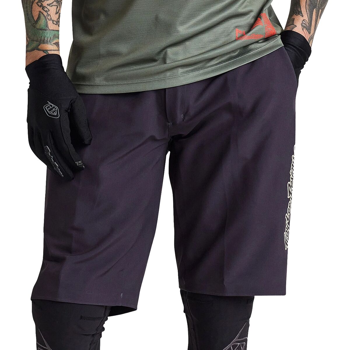 Image of Troy Lee Designs Flowline Superlyte Short - Men's Mono Carbon, 30