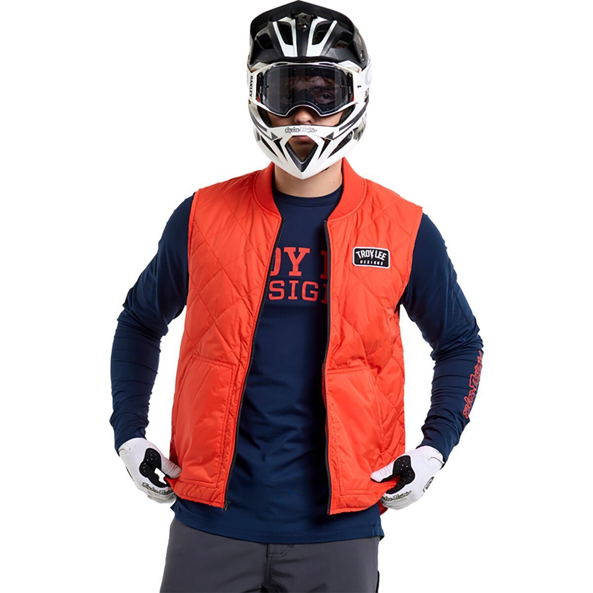 Image of Troy Lee Designs Ruckus Ride Vest - Men's Mono Fuego, S