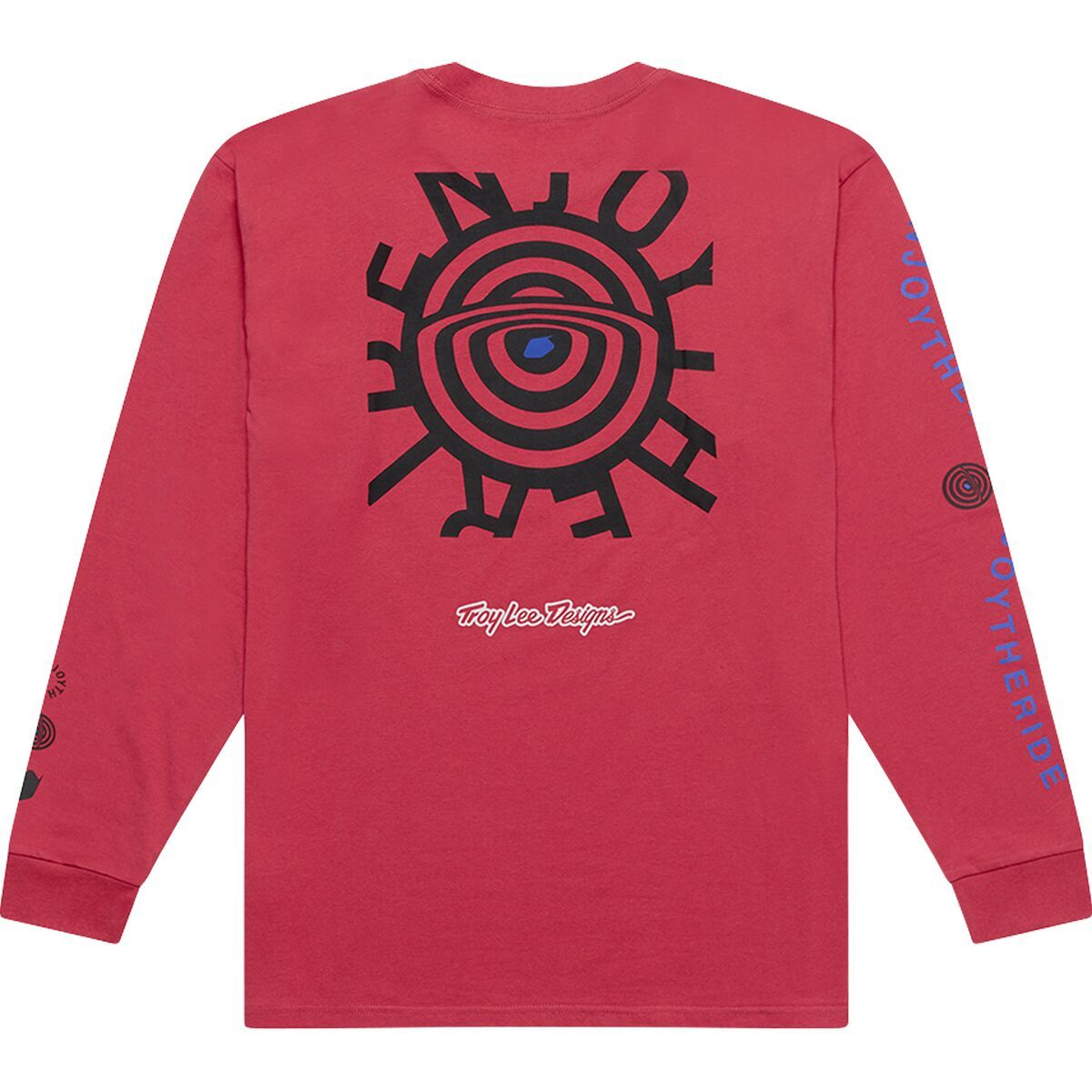 Image of Troy Lee Designs Long-Sleeve T-Shirt - Men's Enjoy Fuchsia, S