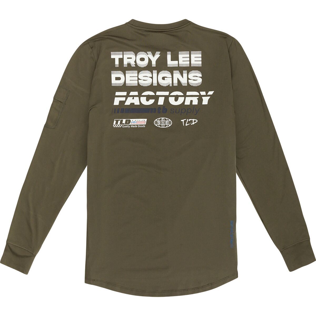 Image of Troy Lee Designs Ruckus Long-Sleeve Ride T- Shirt - Men's Factory Caper, S