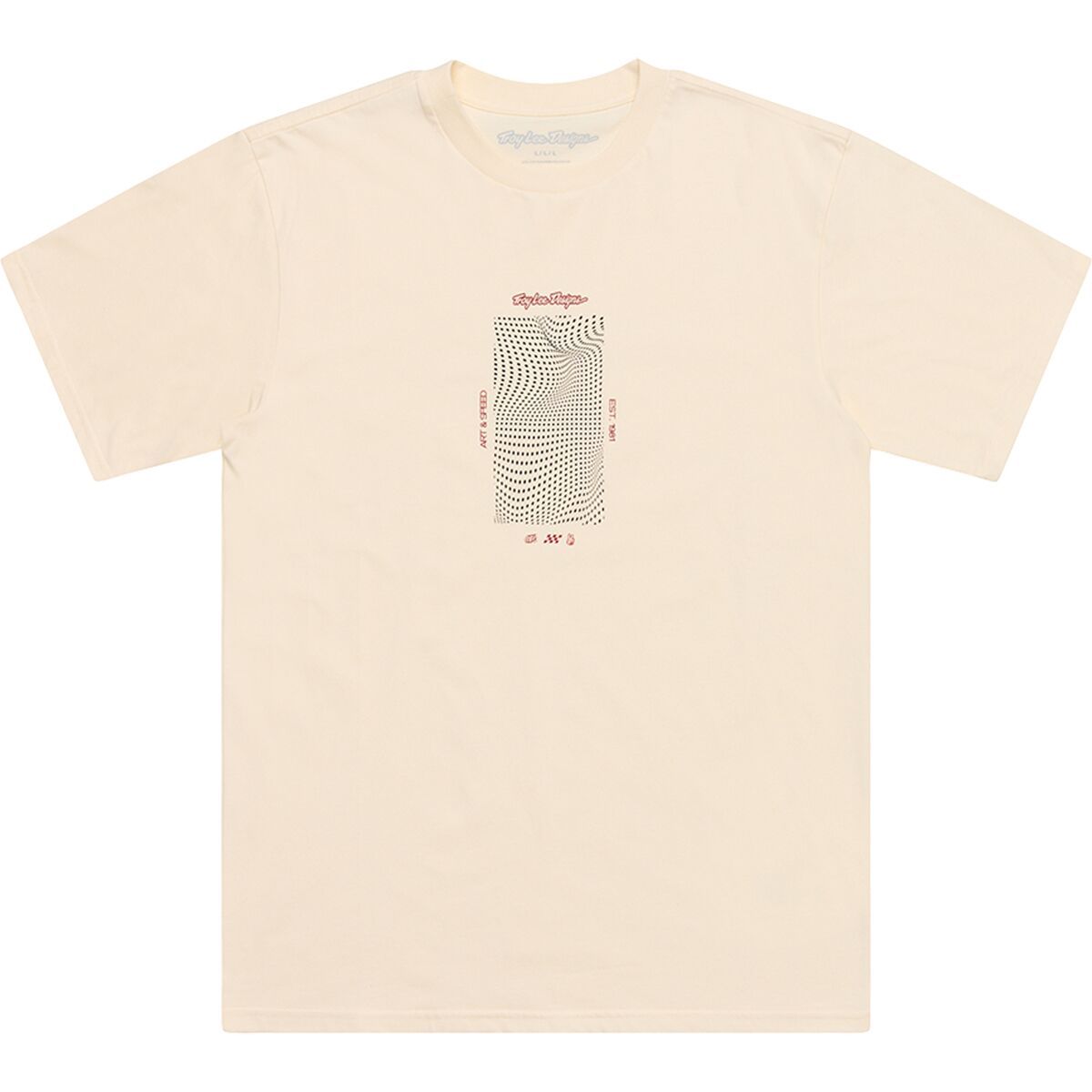 Image of Troy Lee Designs Short-Sleeve T-Shirt - Men's Boxed Out Vintage White, S