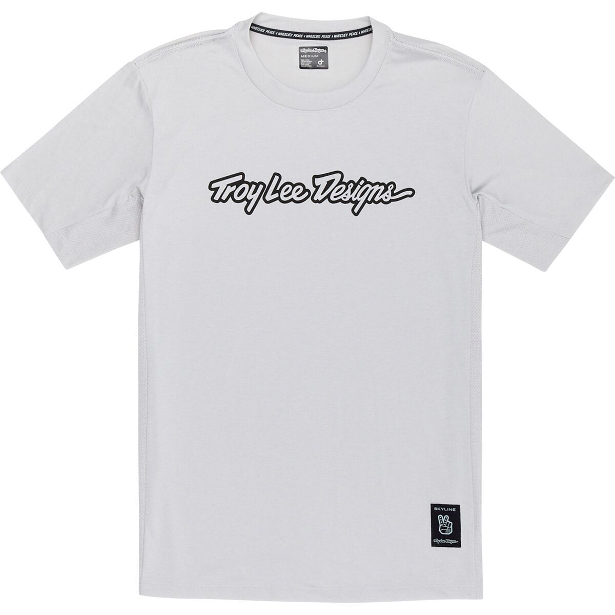 Image of Troy Lee Designs Skyline Short-Sleeve Ride T-Shirt - Men's Signature Mist, M