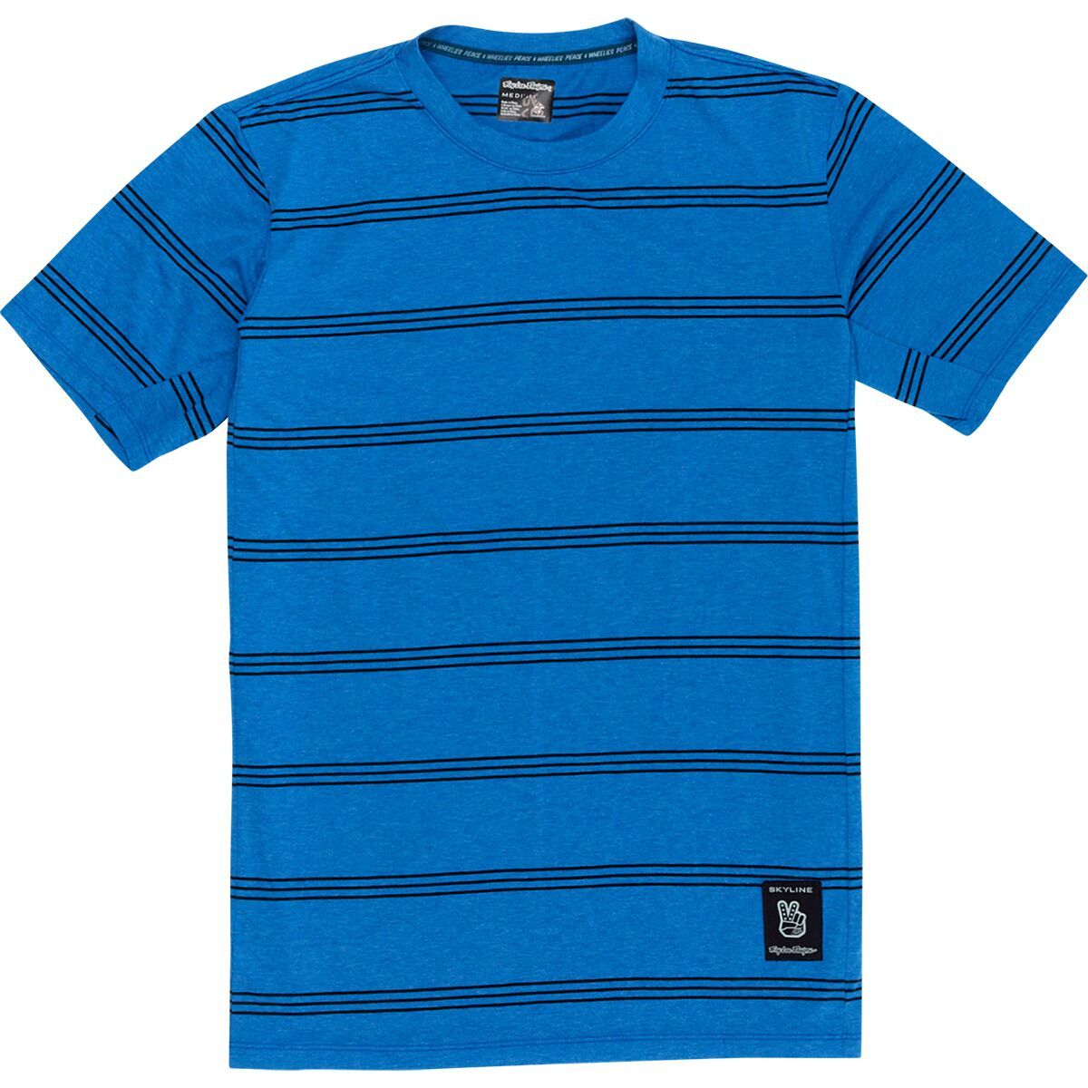 Image of Troy Lee Designs Skyline Short-Sleeve Ride T-Shirt - Men's Washed Out Cobalt, S