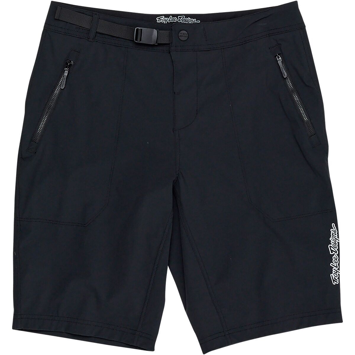 Image of Troy Lee Designs Skyline Trail Short Shell - Kids' Mono Black, 22