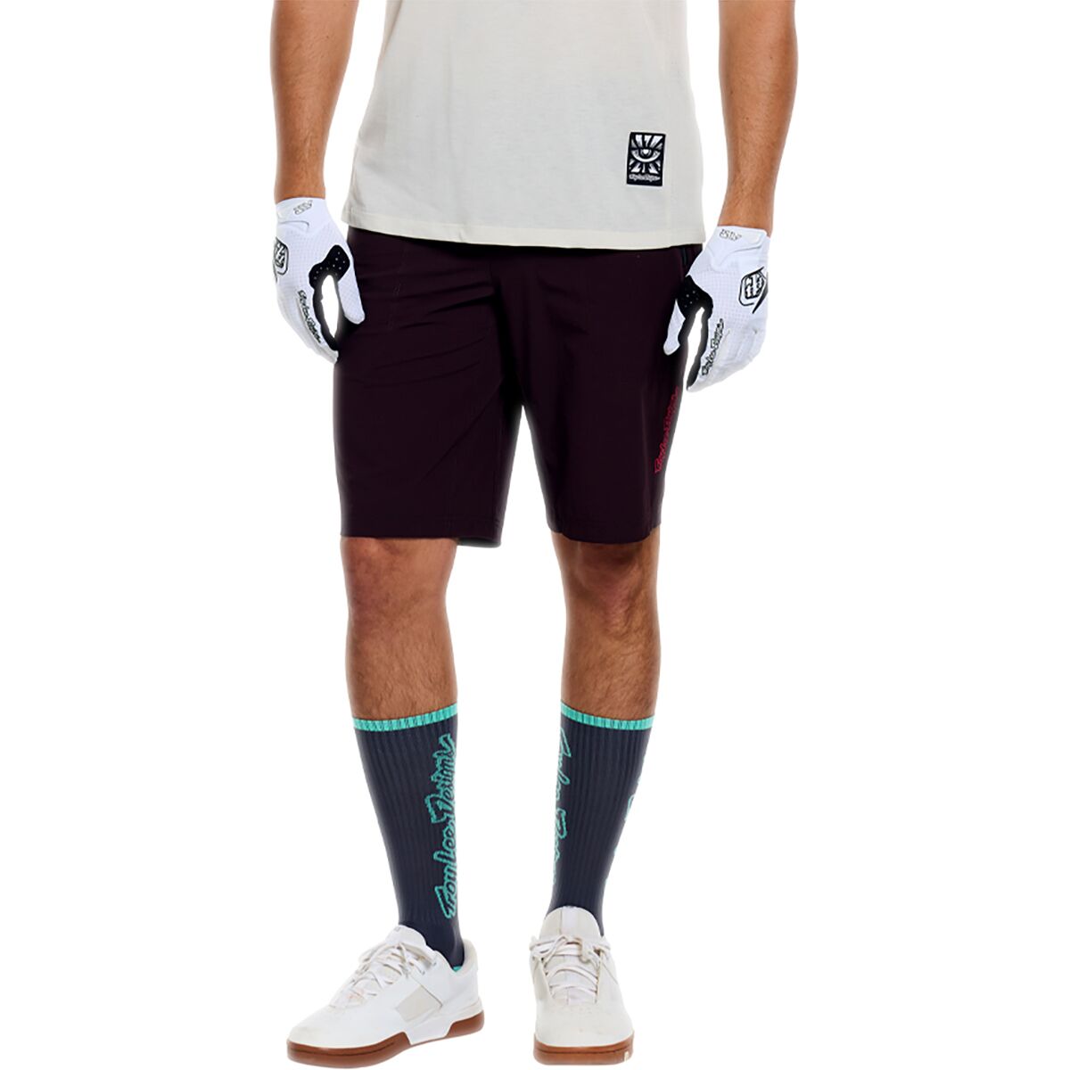 Image of Troy Lee Designs Skyline Trail Short Shell - Men's Mono Bark, 34