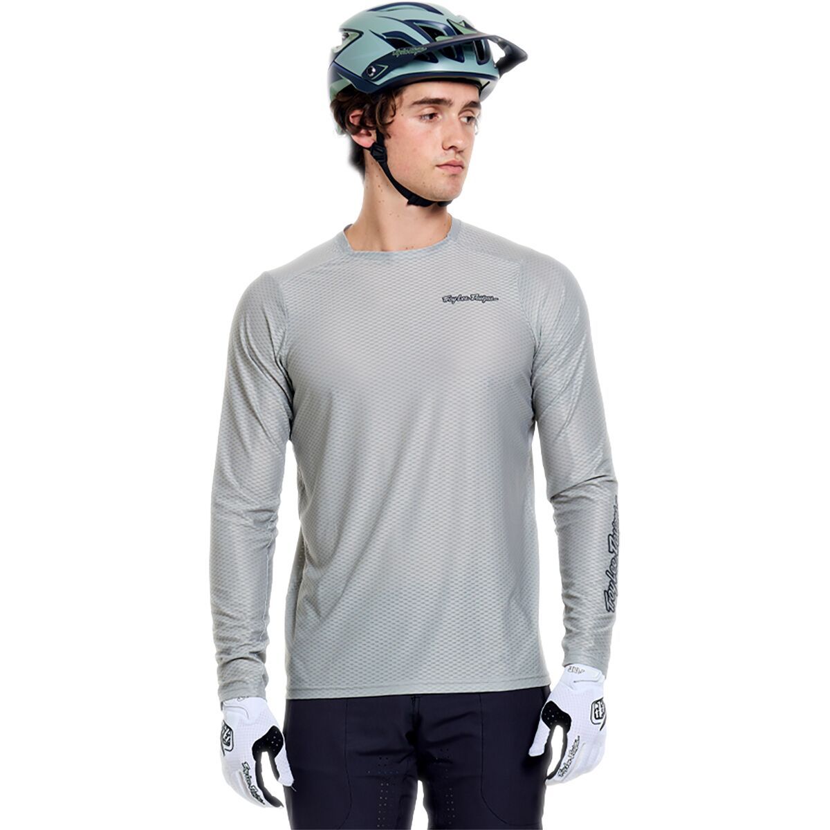 Image of Troy Lee Designs Skyline Pro Air Long-Sleeve Jersey - Men's Mono Sage, L