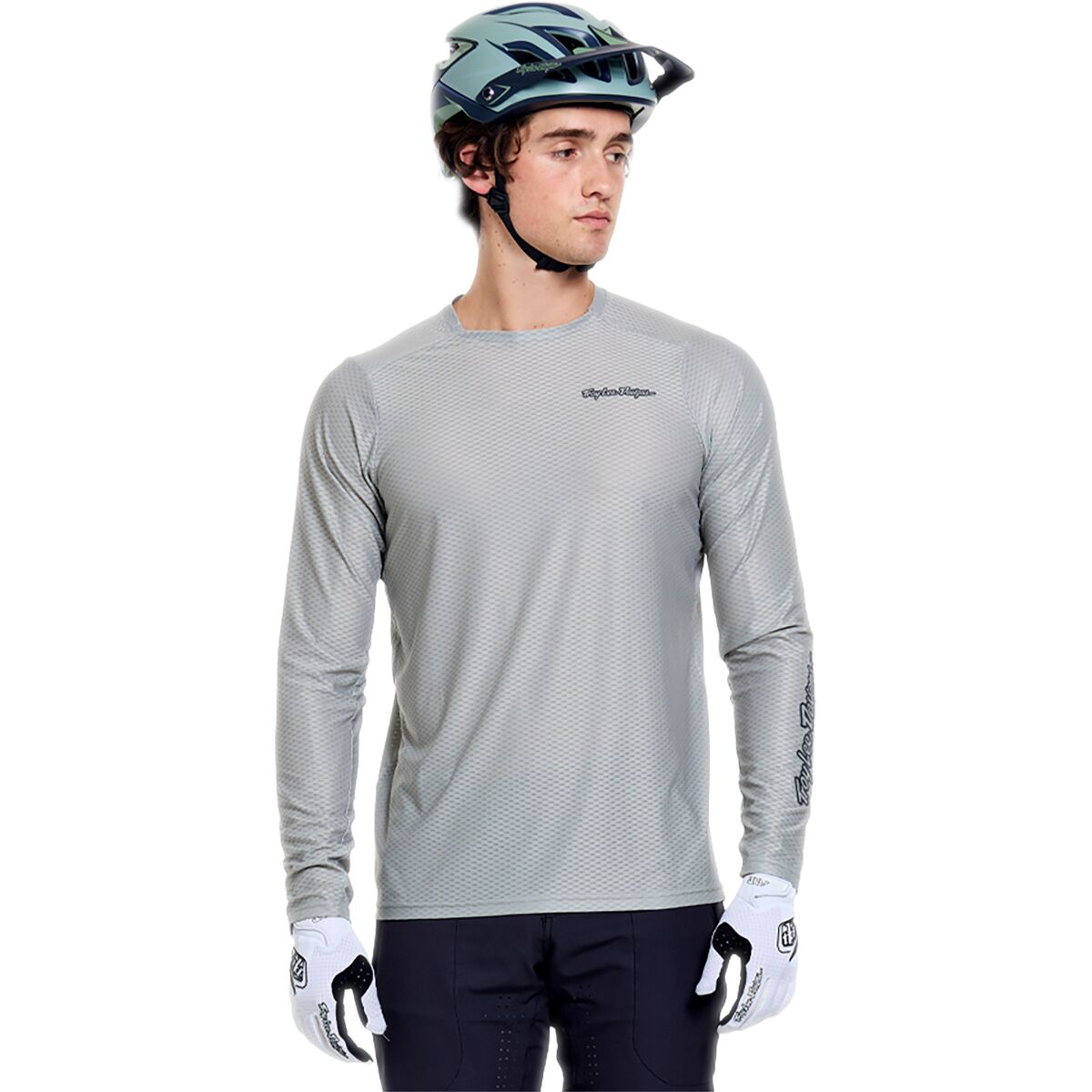 Image of Troy Lee Designs Skyline Pro Air Long-Sleeve Jersey - Men's Mono Sage, L