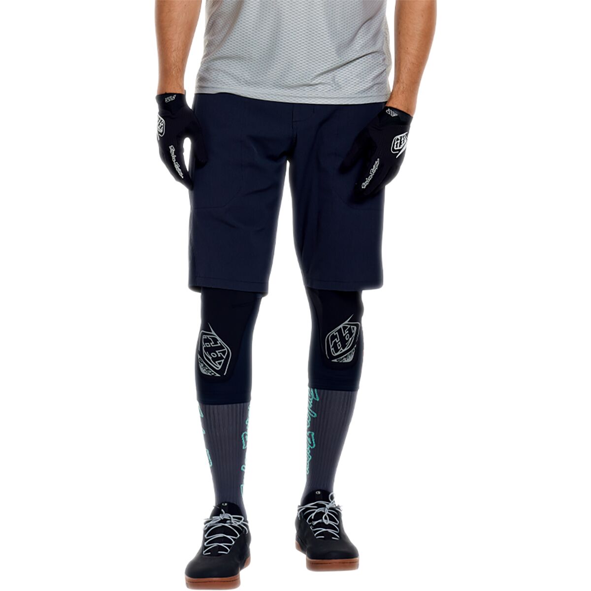 Image of Troy Lee Designs Skyline Pro Air Short Shell - Men's Mono Carbon, 34