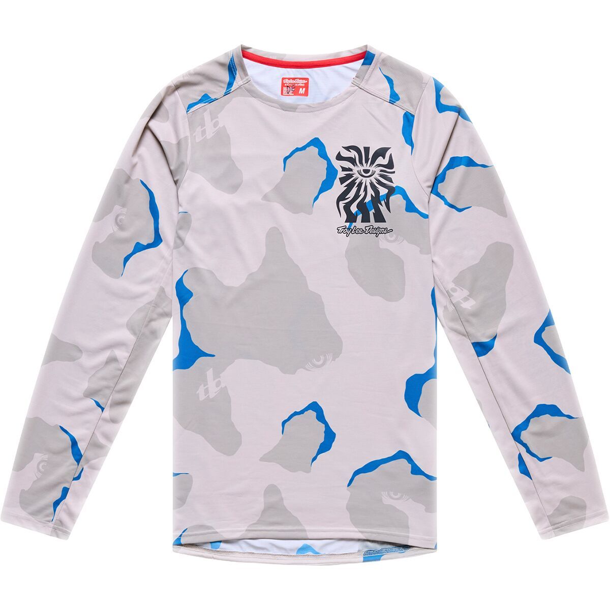 Image of Troy Lee Designs Skyline Pro Long-Sleeve Jersey - Men's Flow Camo Pumice, M