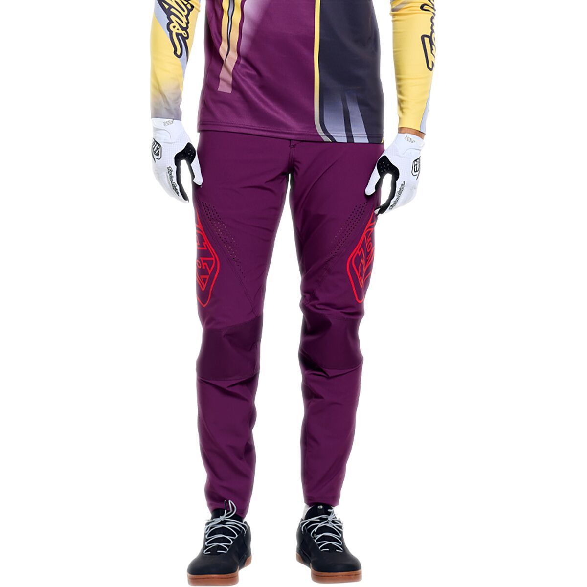 Image of Troy Lee Designs Sprint Pro Pant - Men's Mono Sangria, 30