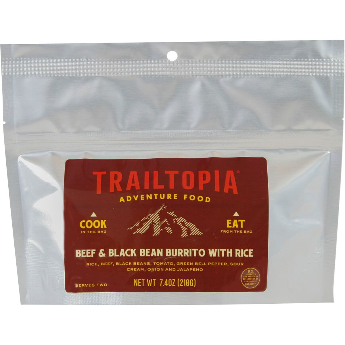 Trailtopia Trailtopia Beef & Black Bean Burrito One Color, One Size