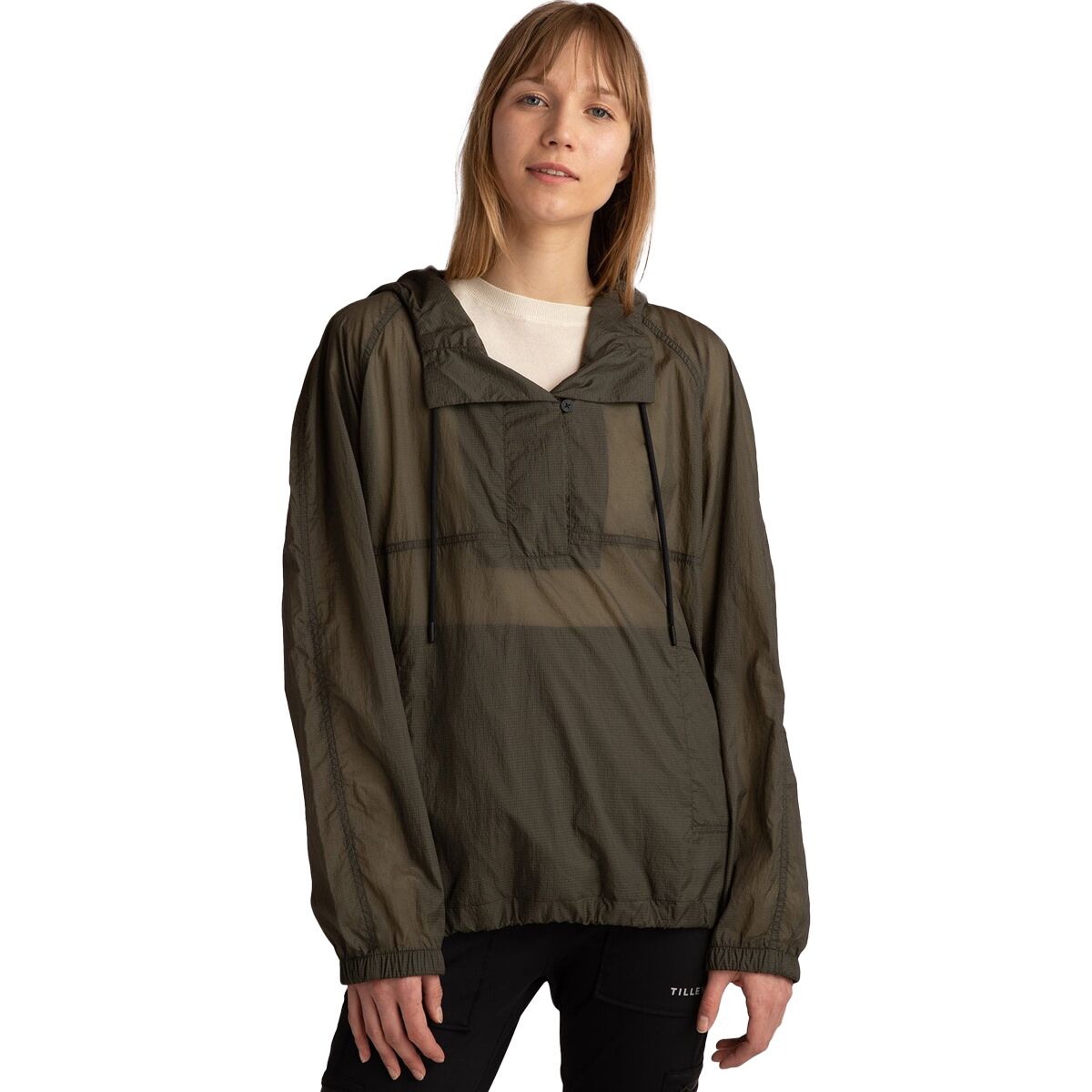 Tilley Tilley Lightweight Ripstop Anorak - Women's Khaki Green, S