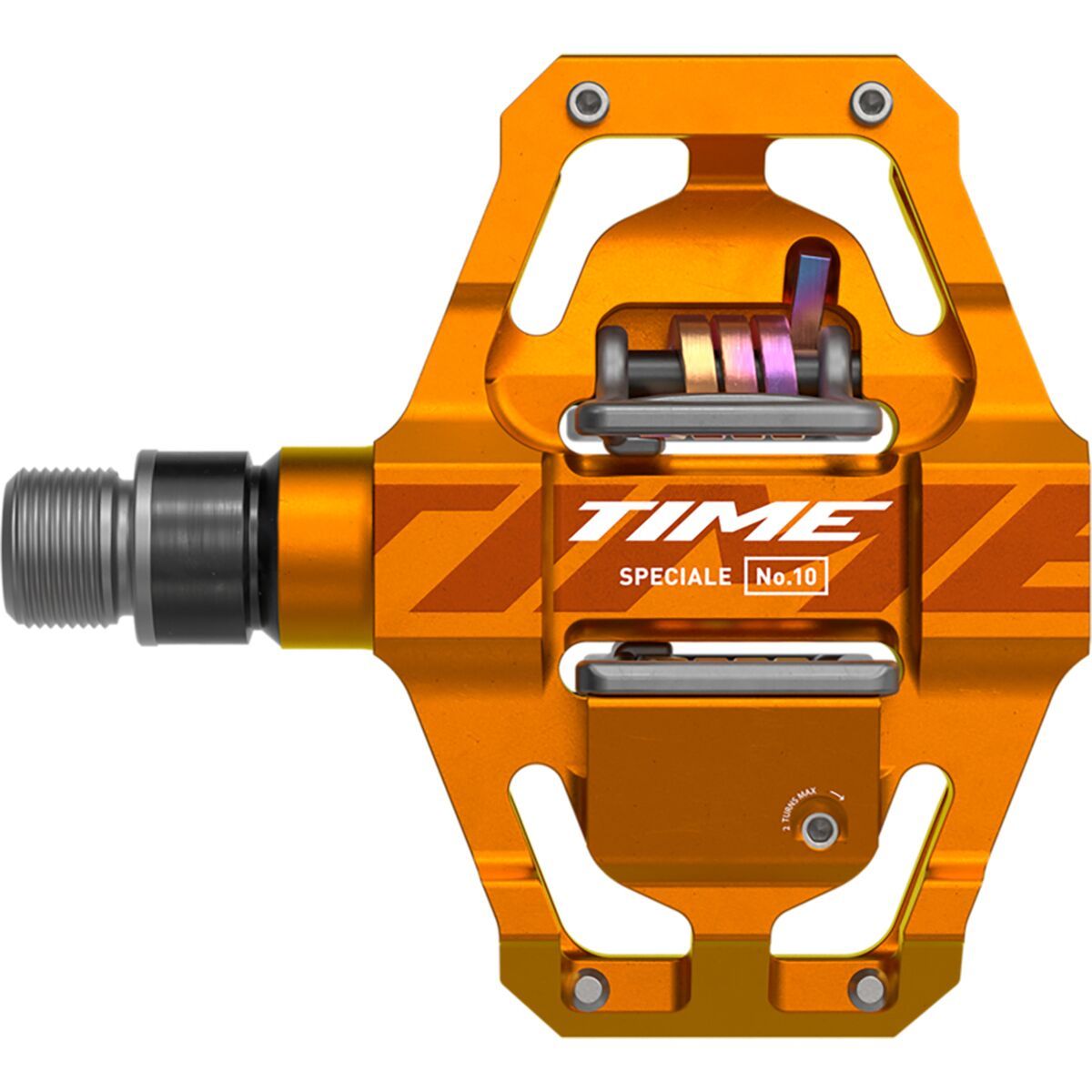 Image of TIME Speciale 10 Pedals Tangerine Aluminum, Small