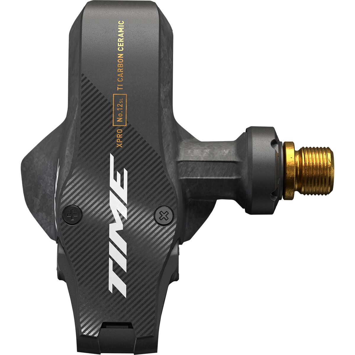 Image of TIME Xpro 12 SL Pedals Carbon Gold, Q-Factor 53