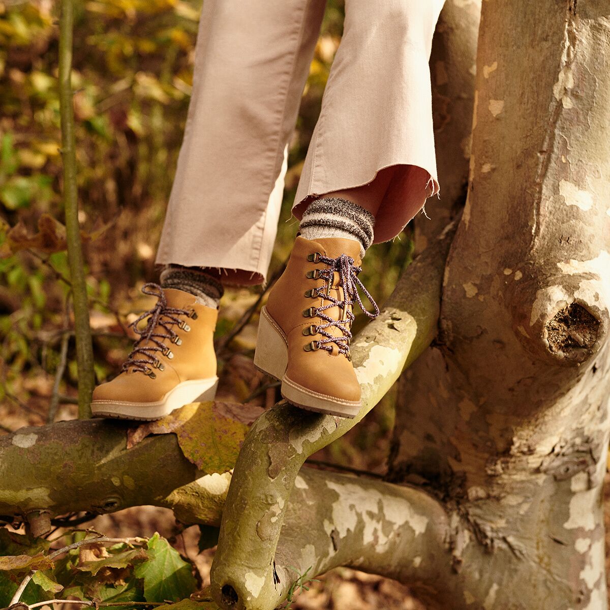 toms melrose wedge boot