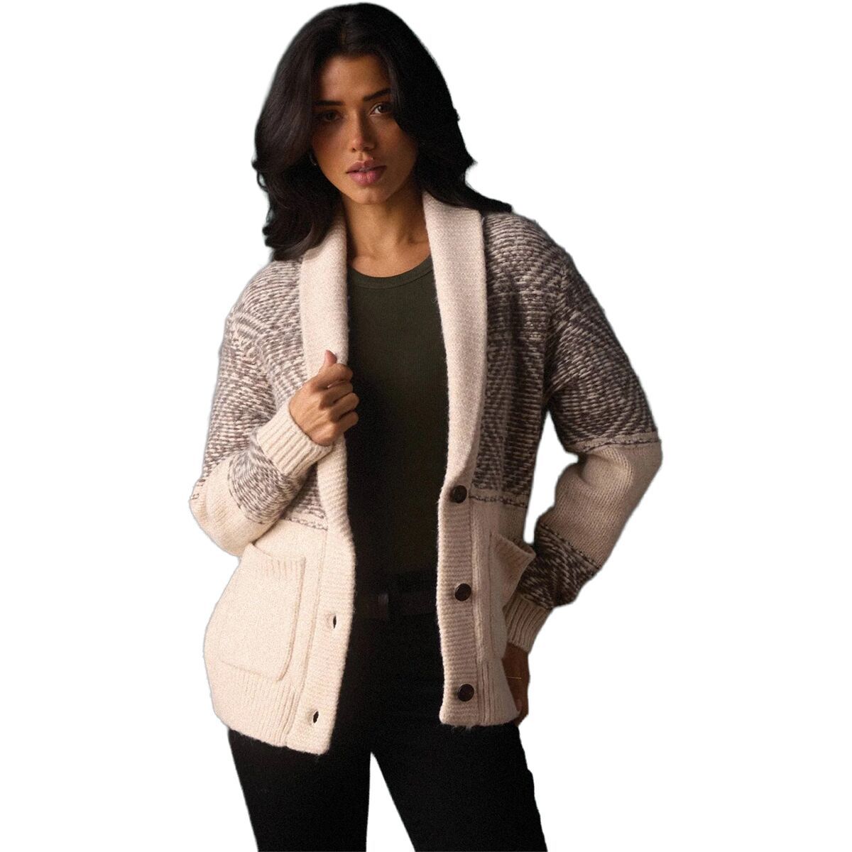 The Normal Brand Shawl Collar Heritage Cardigan - Women