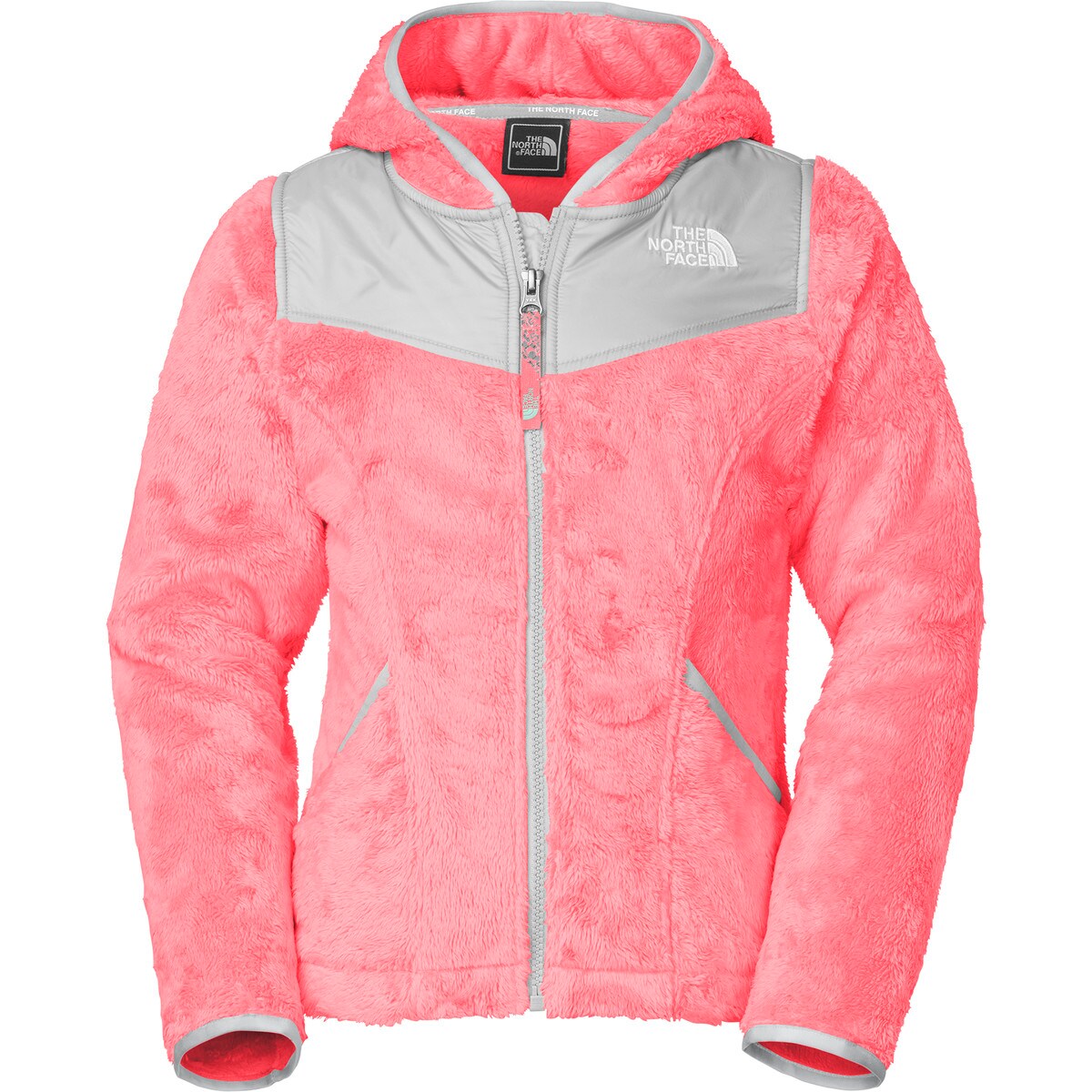 The North Face Flurry Wind Hooded Jacket Girls Sugary Pink Xl