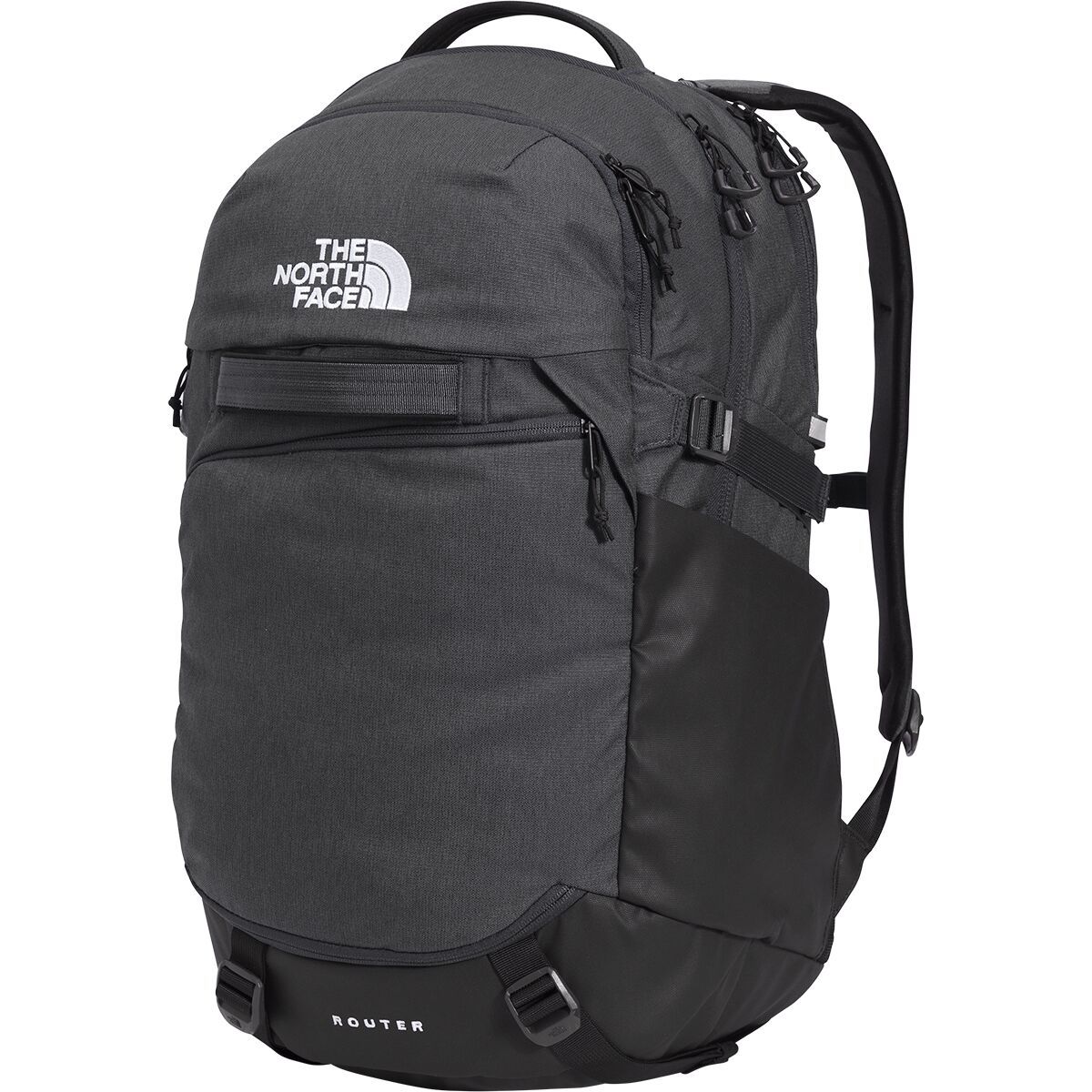Image of The North Face Router 40L Backpack Asphalt Grey Light Heather/TNF Black-NPF, One Size
