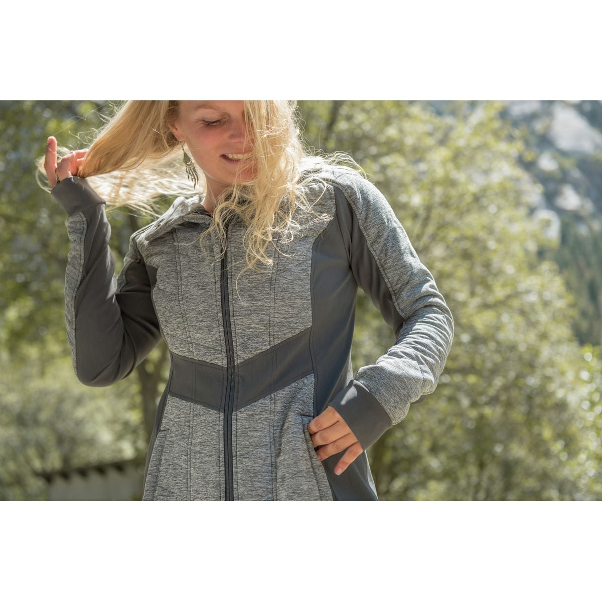 North face shop pseudio long jacket