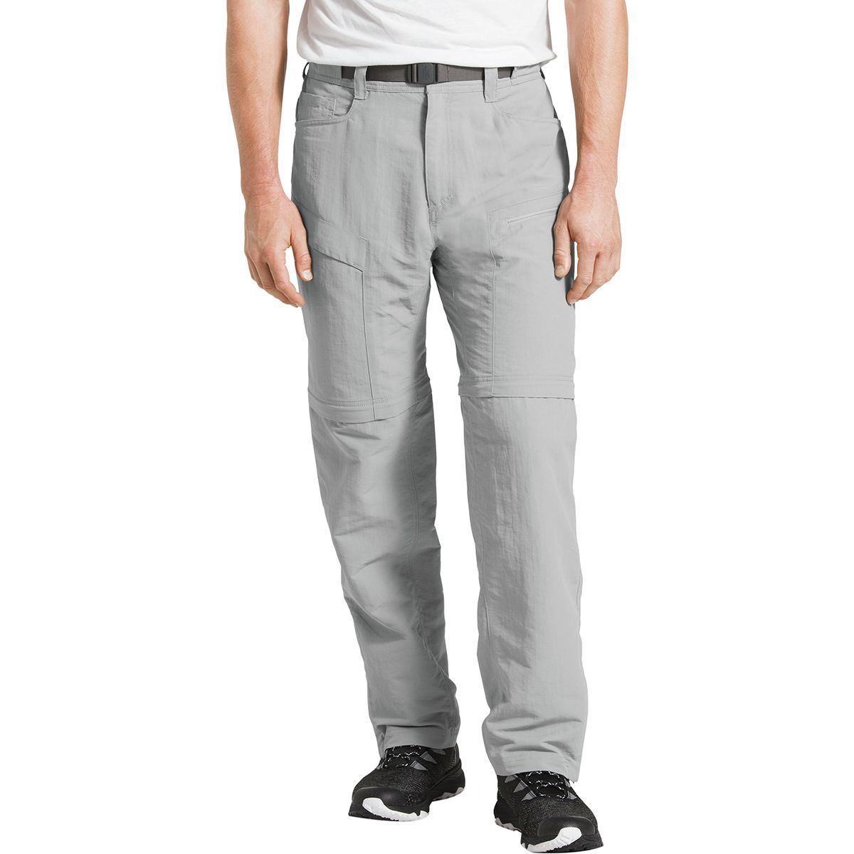 north face zip off trousers mens