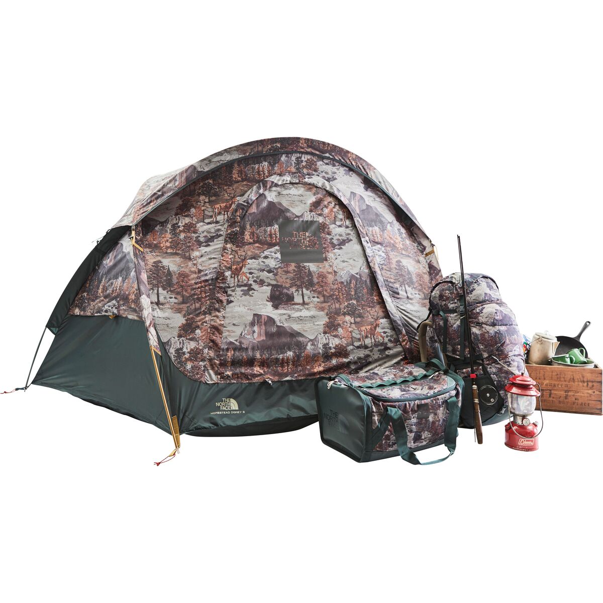 アウトドア テント/タープ The North Face Homestead Domey 3 Tent: 3-Person 3-Season - Hike & Camp