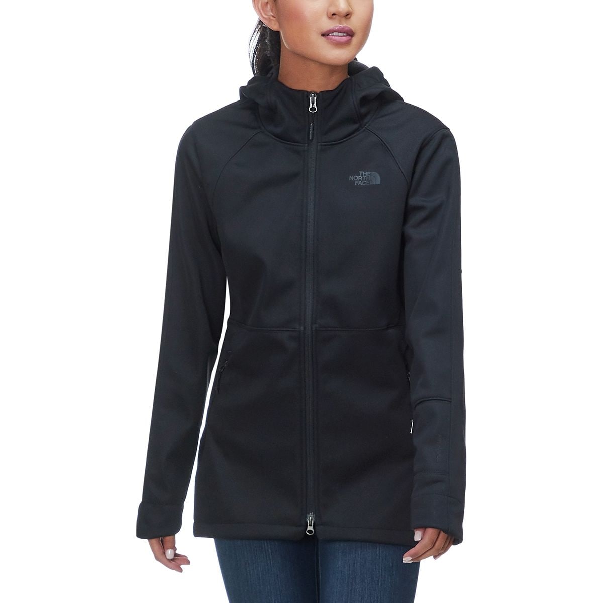 the north face apex risor hooded softshell jacket