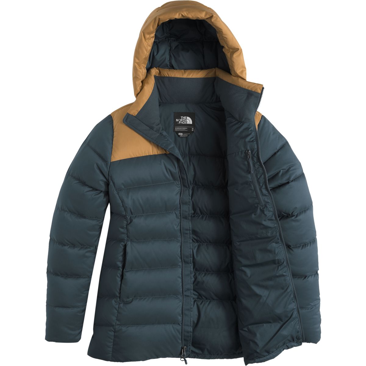 The North Face Nuptse Ridge Hooded Down Parka Women s Clothing
