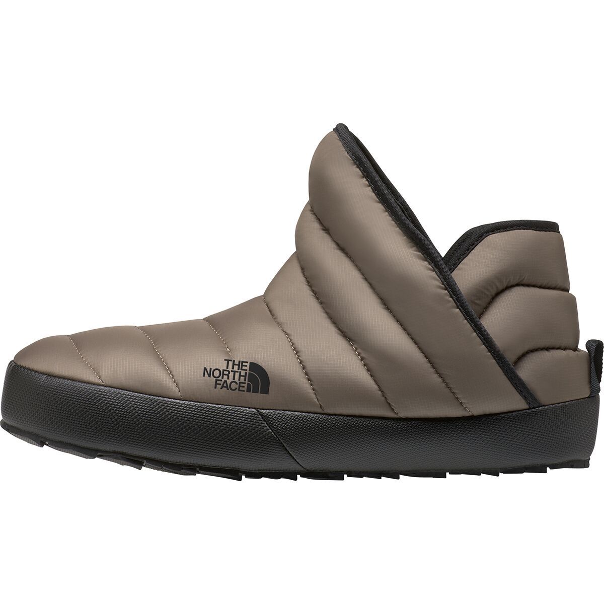 Image of The North Face ThermoBall Eco Traction Bootie - Men's Mocha Brown/TNF Black, 8.0
