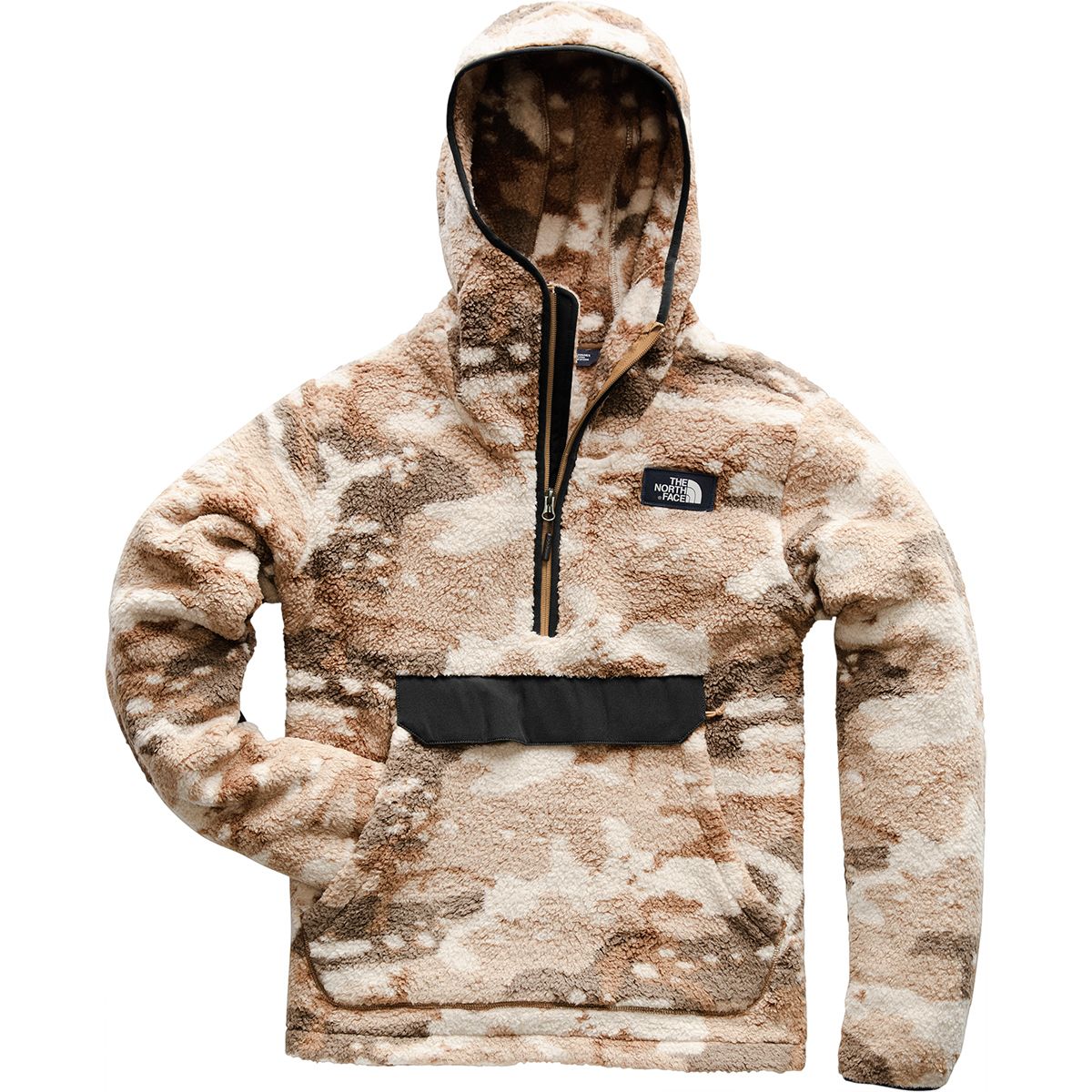 the north face campshire hooded pullover fleece jacket