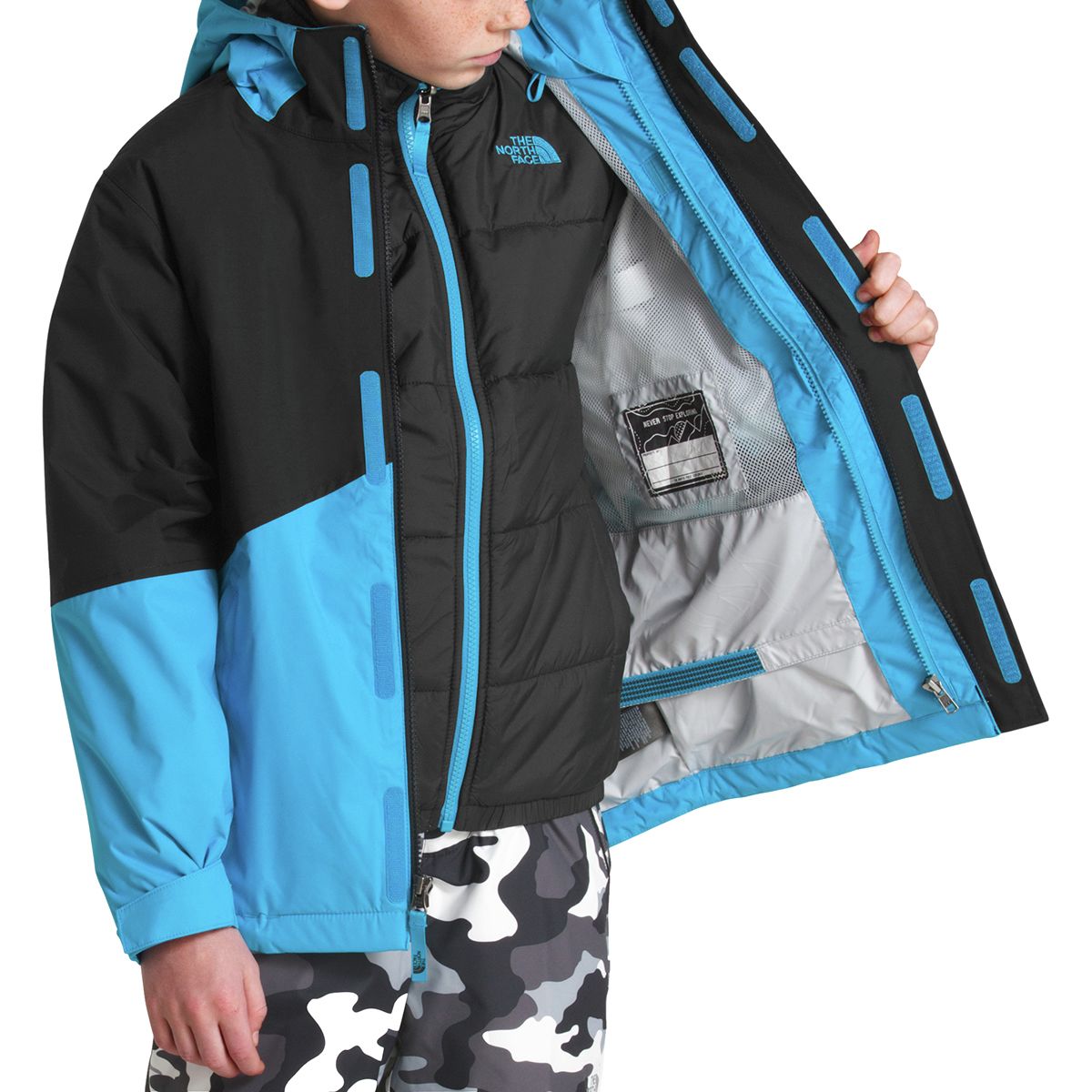 The north face boys boundary triclimate jacket discount