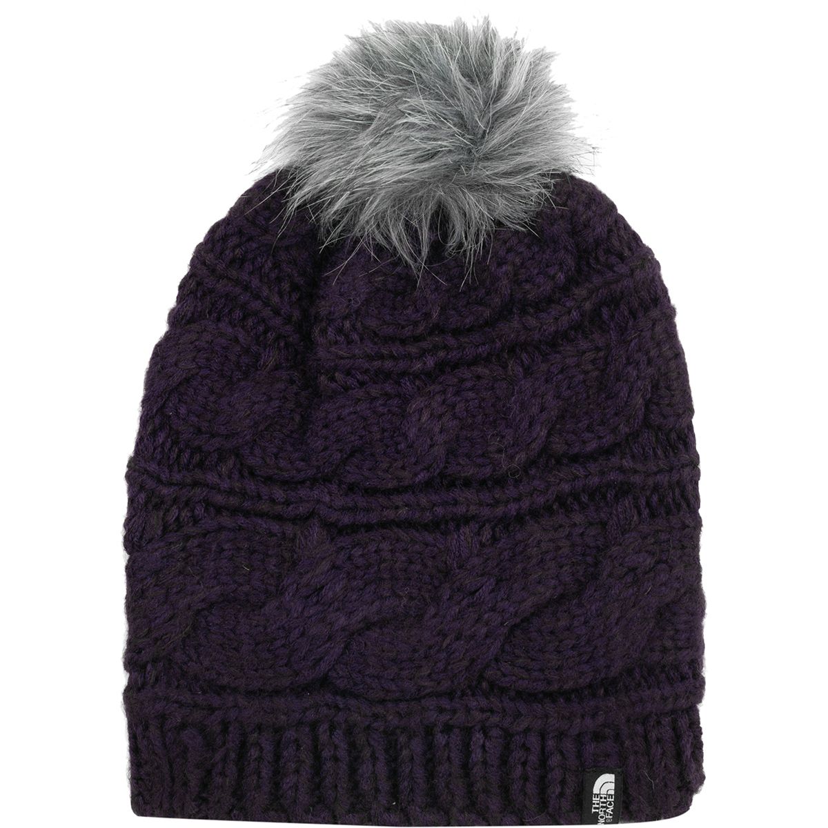 the north face triple cable pom beanie