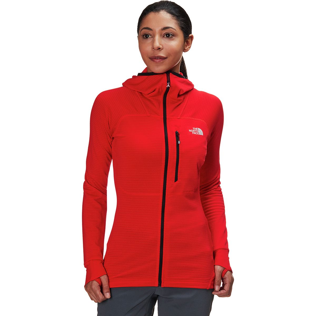 women's summit l2 proprius grid fleece hoodie