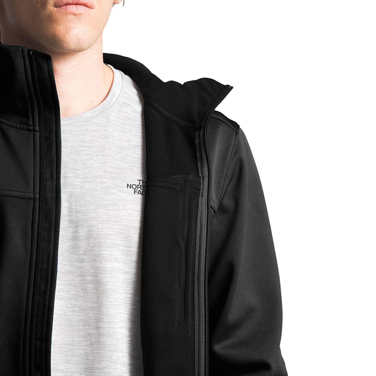 The North Face Apex Canyonwall Hybrid Hooded Jacket Men s Clothing