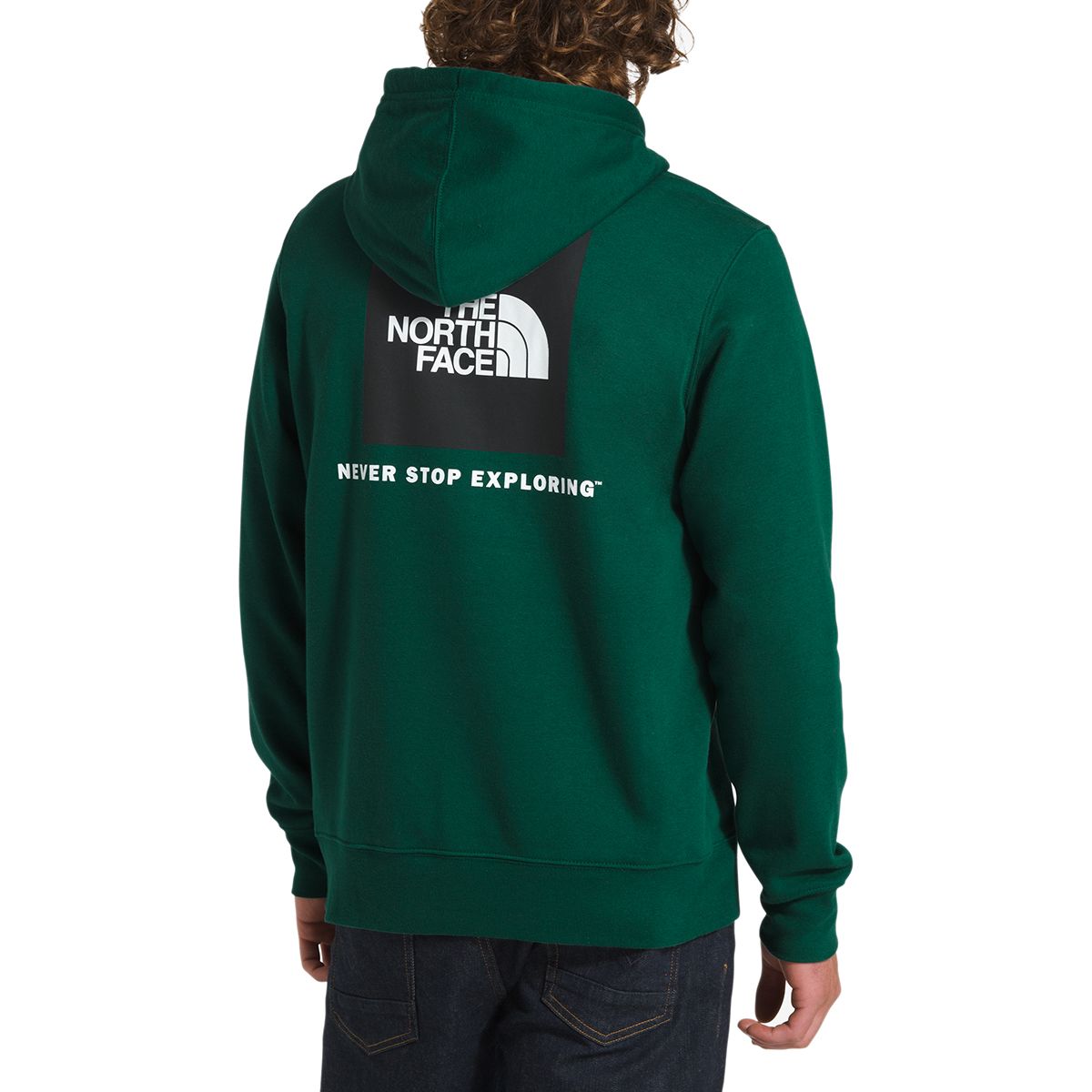 north face red box hoodie mens