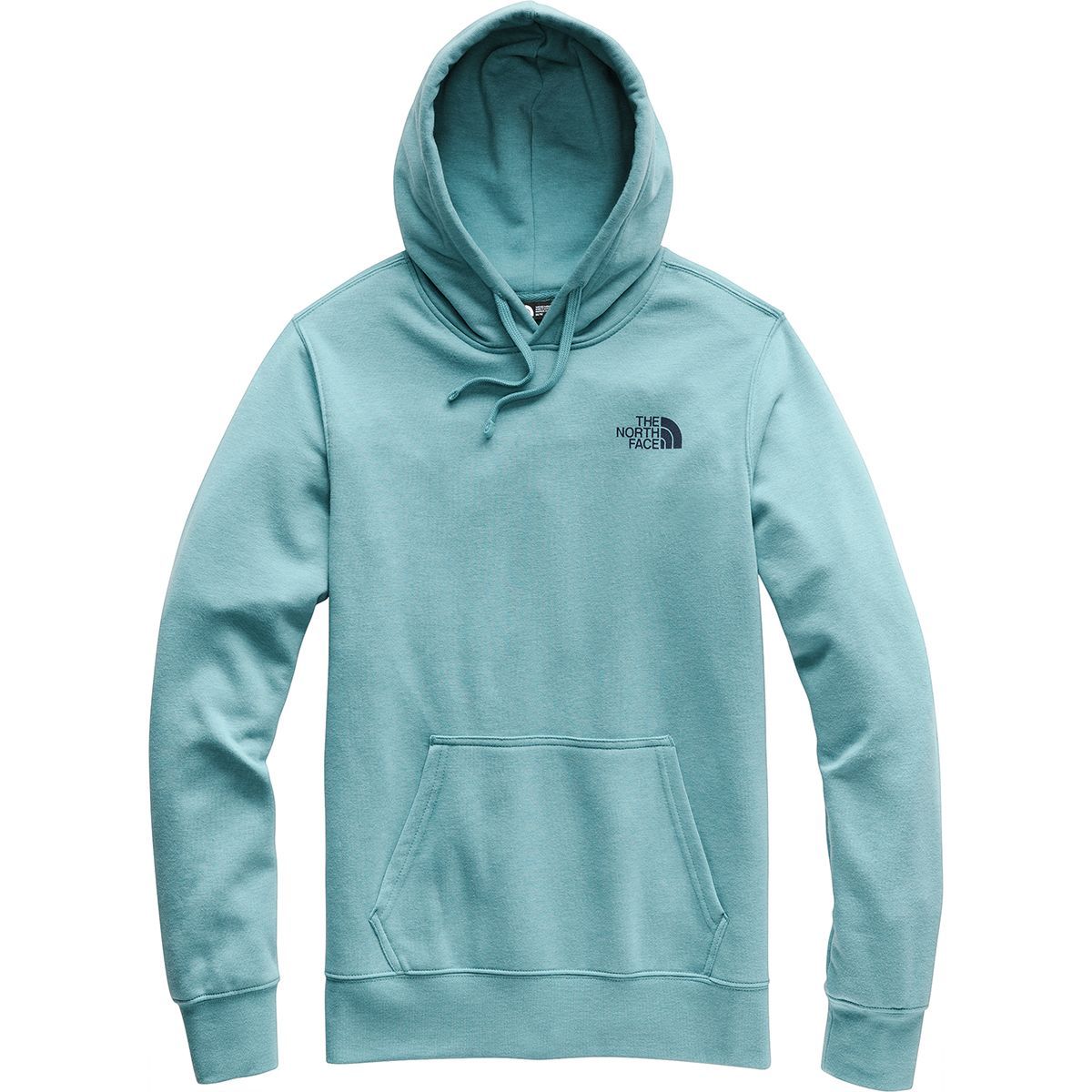 men's red box pullover hoodie