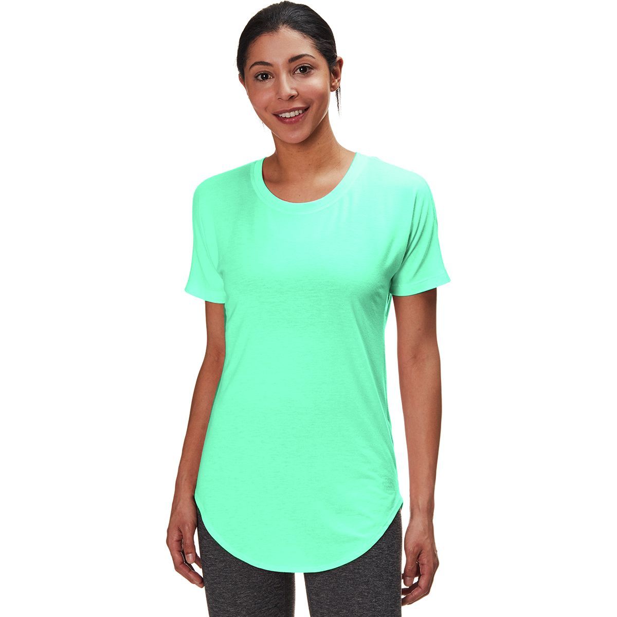 the north face women's workout short sleeve