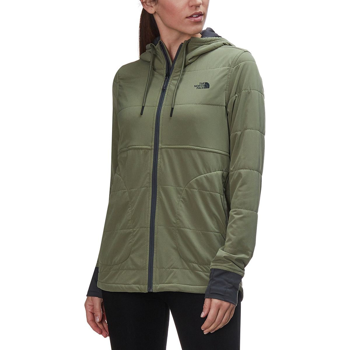 north face mountain full zip hoodie
