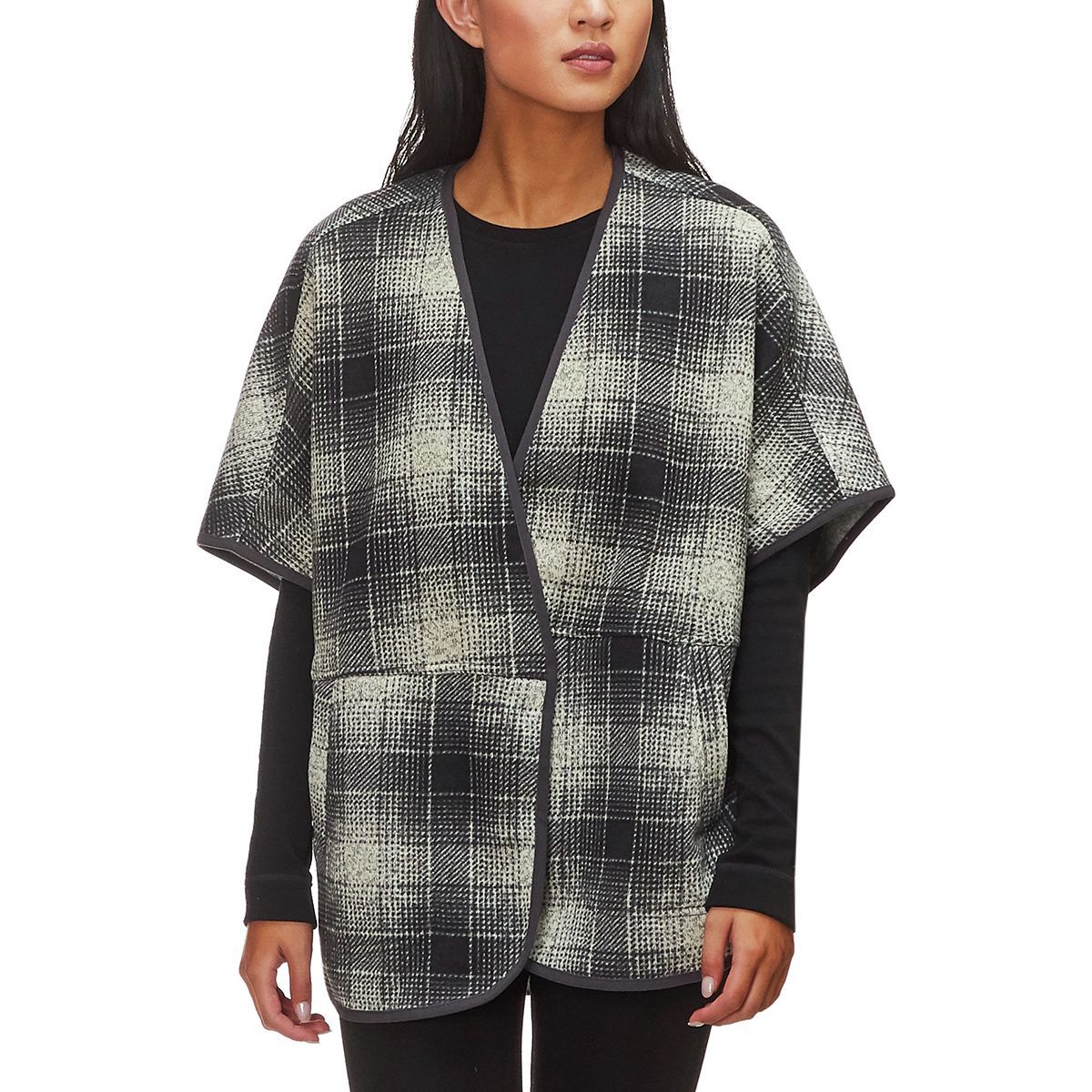 north face crescent poncho