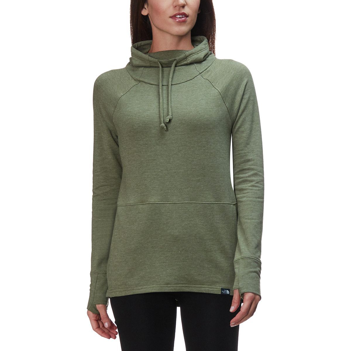 the north face terry funnel neck sweatshirt