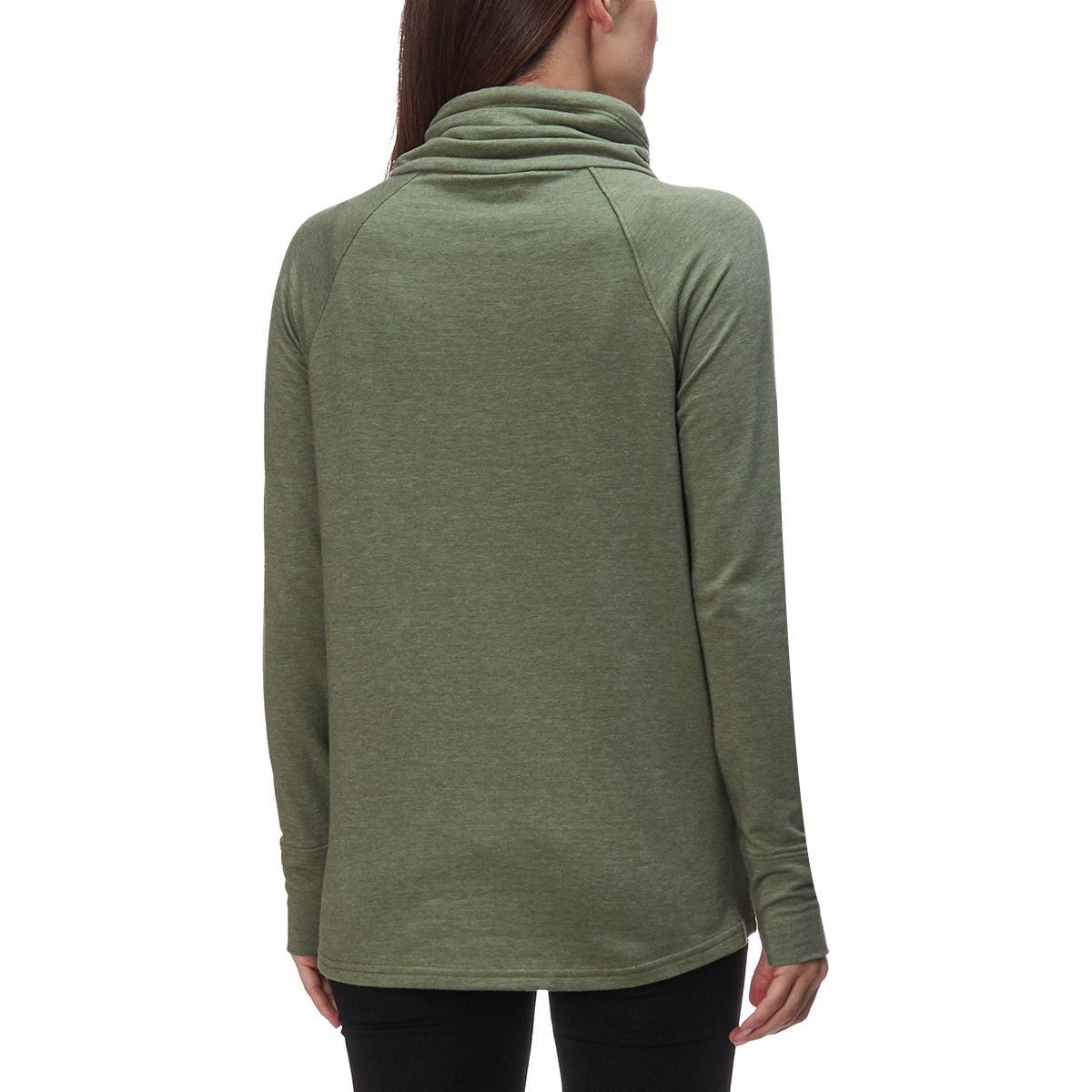 the north face terry funnel neck sweatshirt