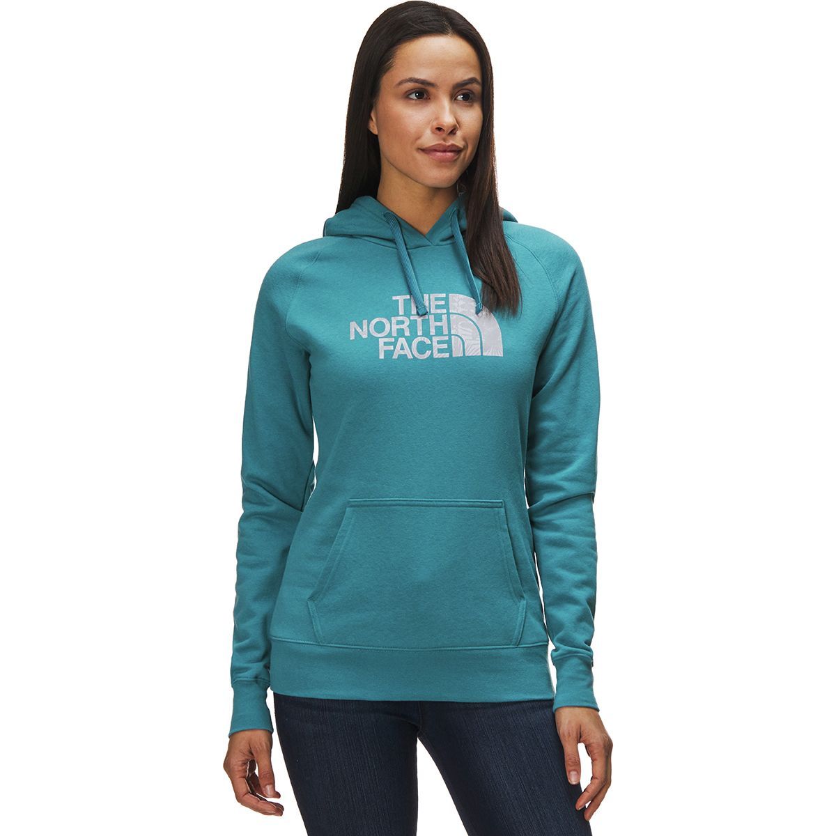 the north face women's half dome fleece crew