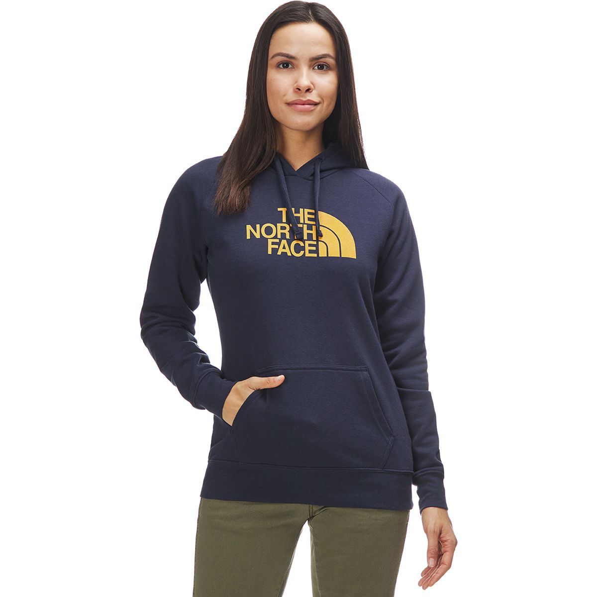 the north face women's half dome fleece crew