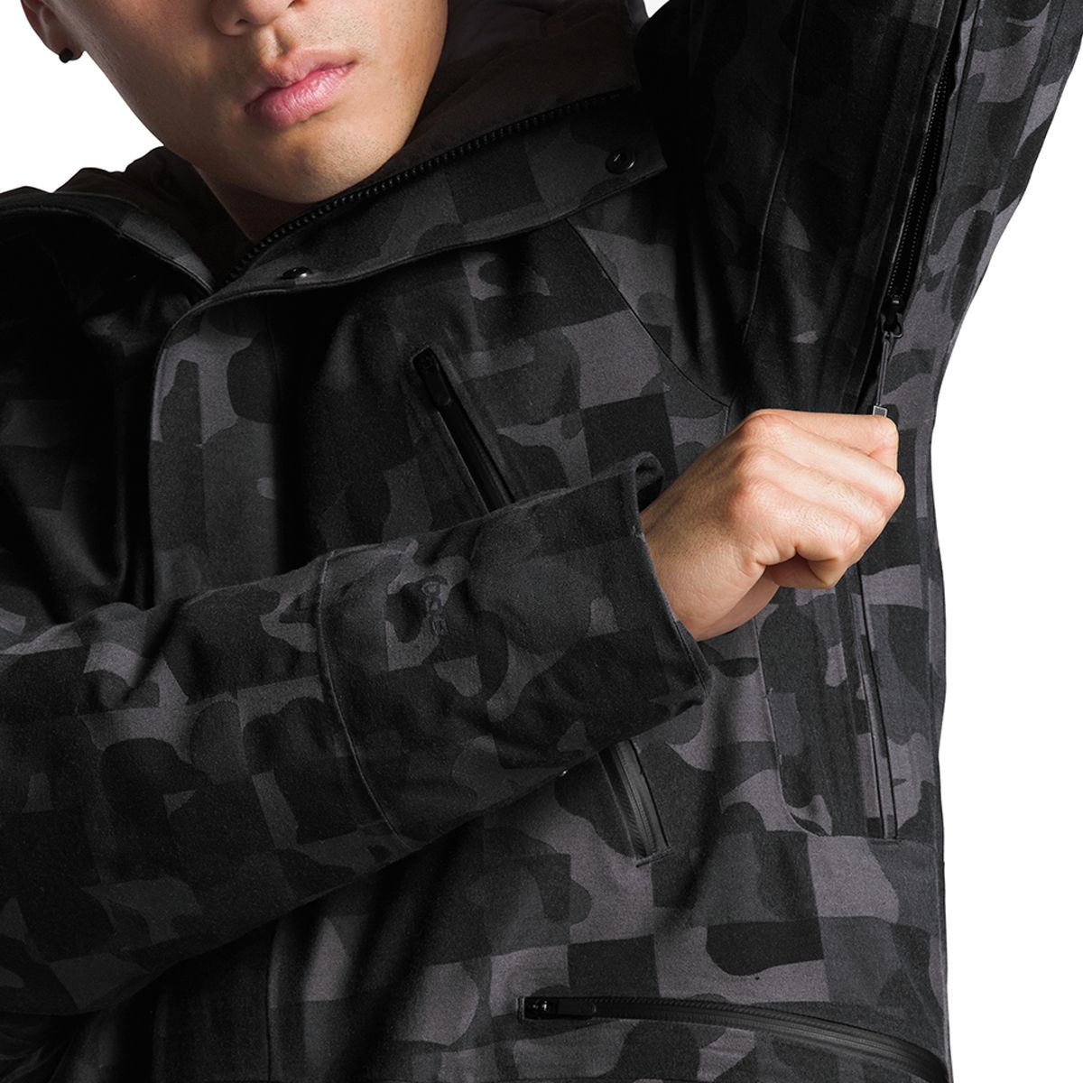 The North Face Cryos Wool Blend GTX Down Parka Men s Clothing