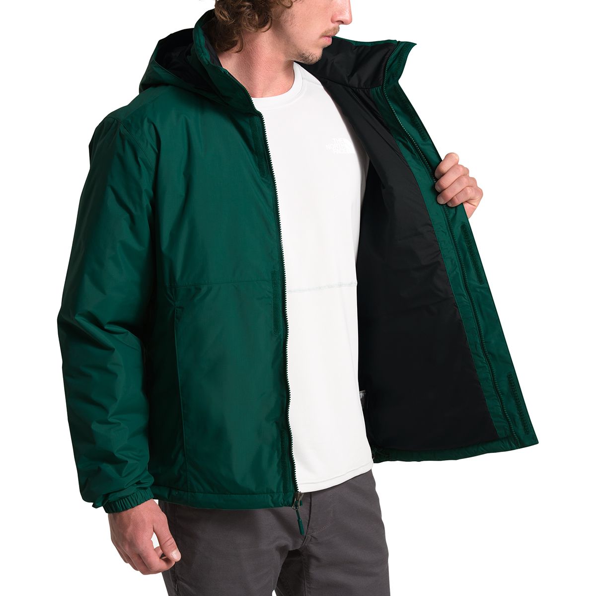 the north face resolve insulated waterproof men's jacket