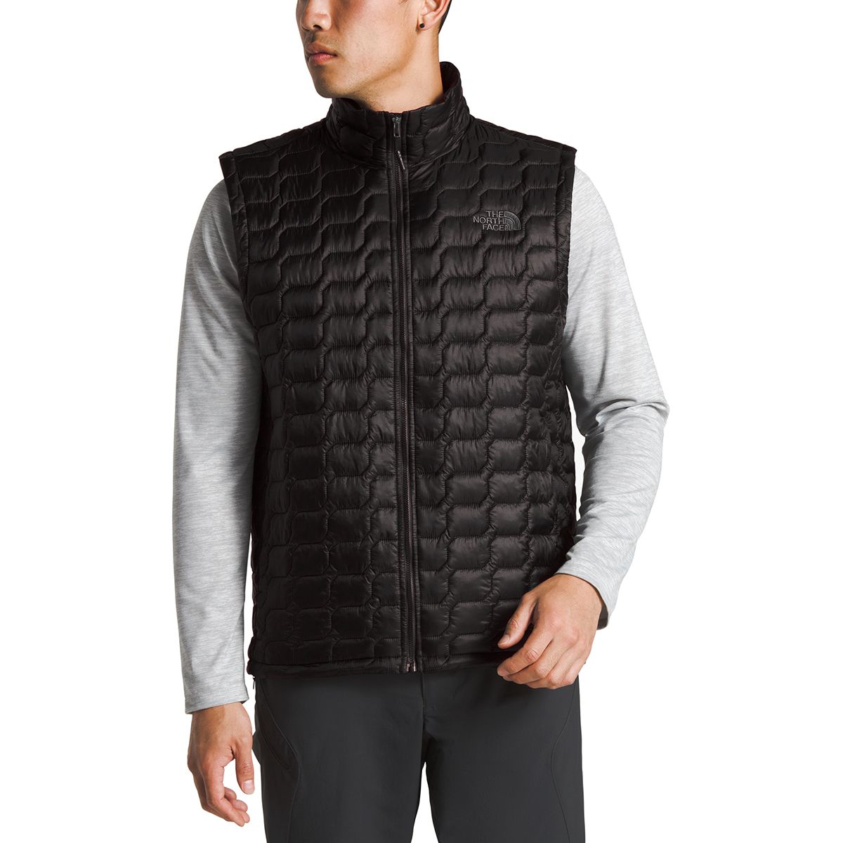 north face thermoball vest men