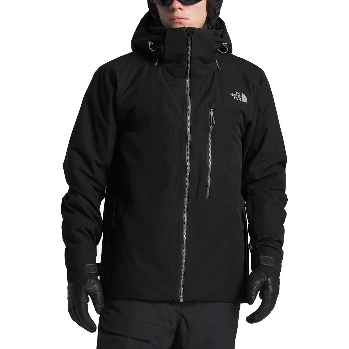 the north face maching hooded jacket