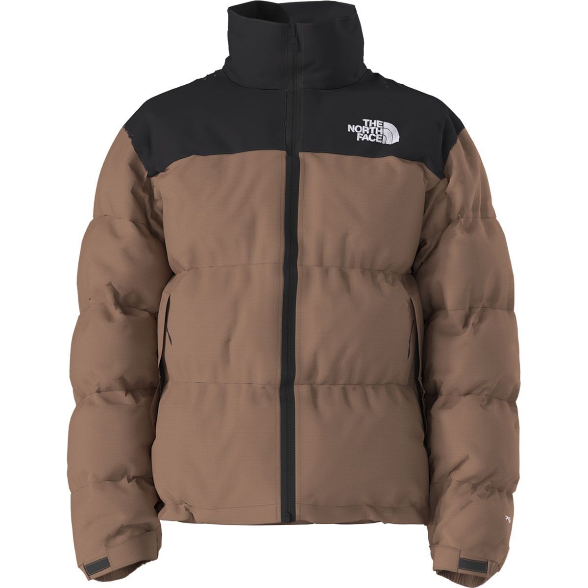 Image of The North Face 1996 Retro Nuptse Jacket - Men's Latte/TNF Black, L