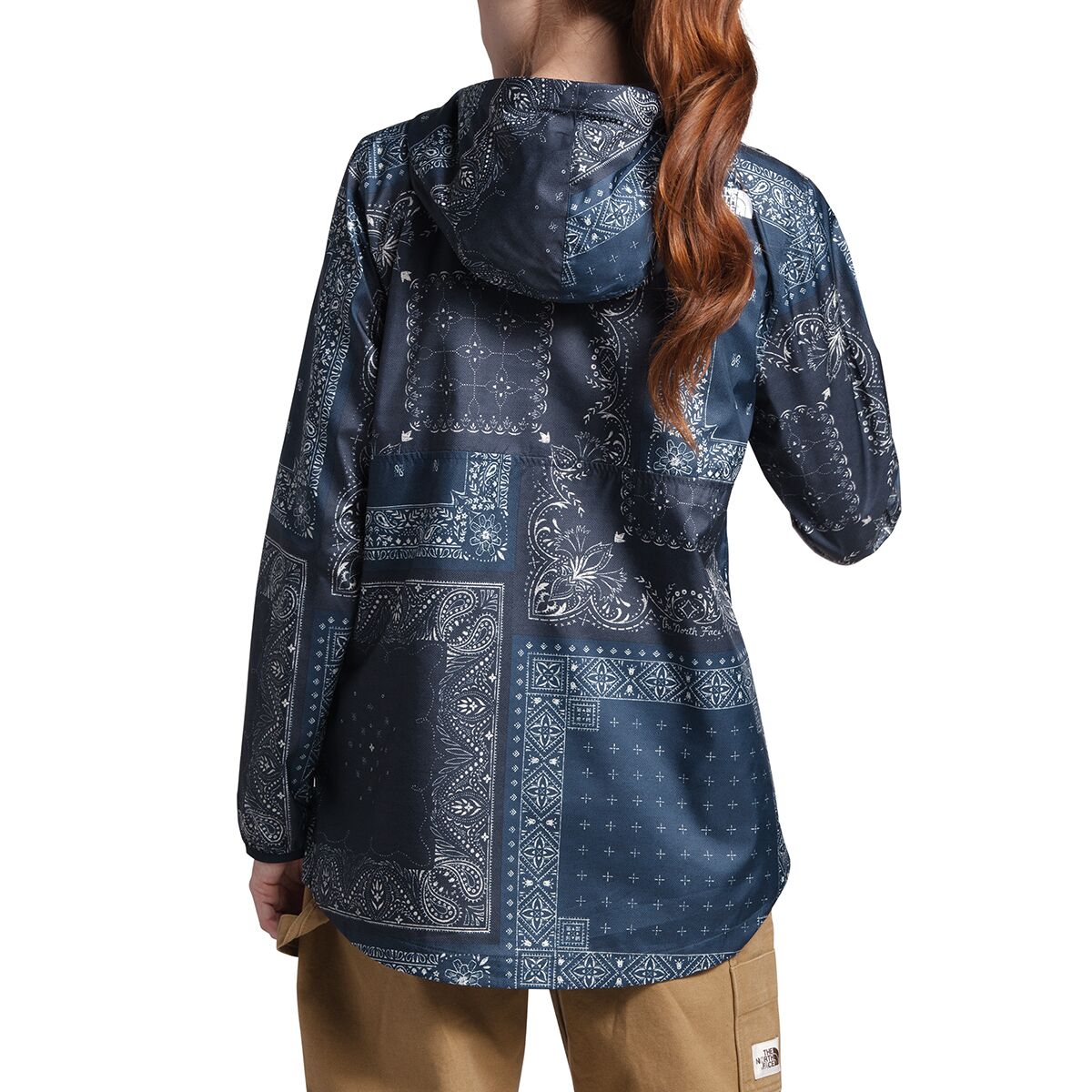 North face printed fanorak online