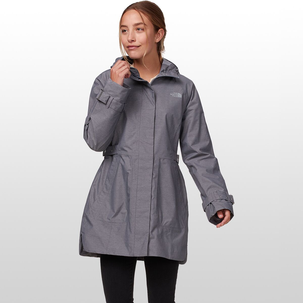 The North Face City Breeze Rain Trench Jacket Women s Clothing